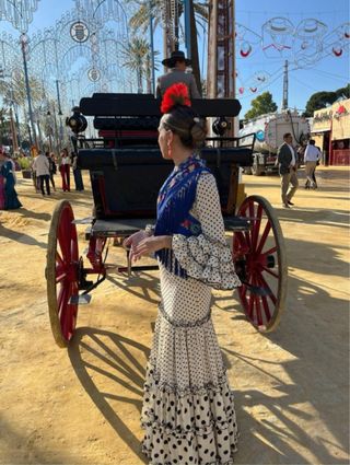 Traje de flamenca