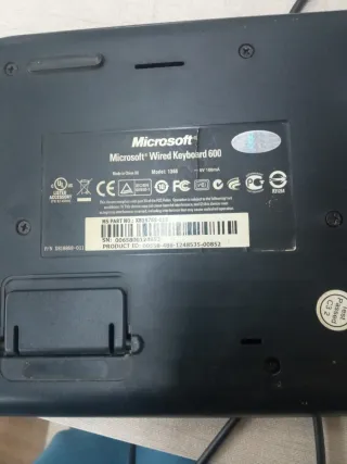 Teclado Microsoft Negro