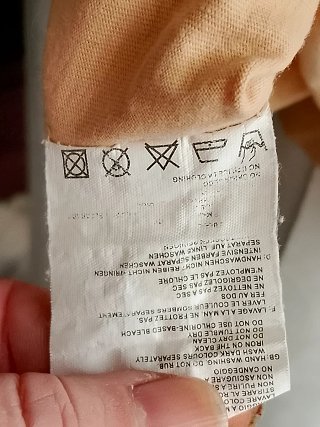 T-shirt Datch uomo beige/marrone