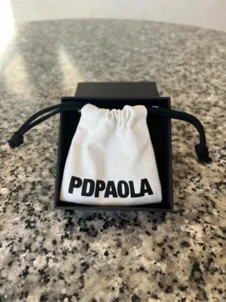 Anillo PDPAOLA plata con circonitas – talla 12 mm