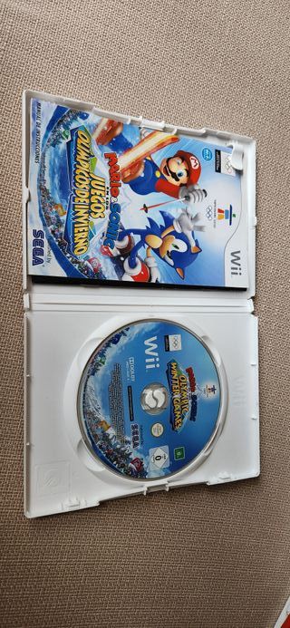 Juego Mario & Sonic Juegos Olímpicos Invierno Wii