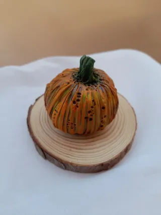 Statuina zucca decorativa