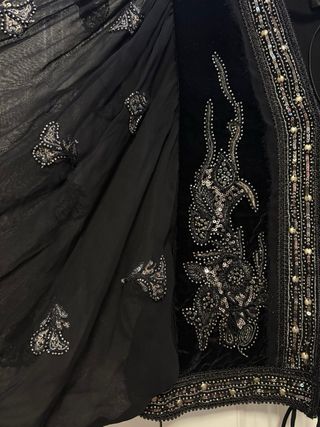 Chaqueta corta bordada ZARA XS