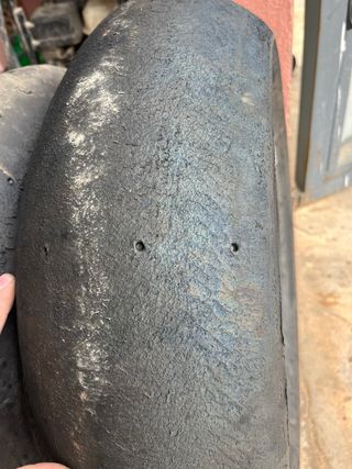 Pareja Neumáticos Slick METZELER RACETEL TD 180/60