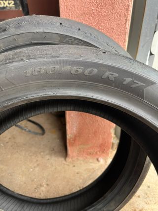 Pareja Neumáticos Slick METZELER RACETEL TD 180/60