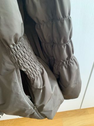 Plumífero señora marrón chocolate T.46/48