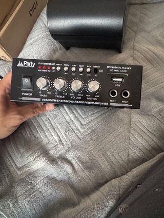 Amplificador Karaoke Party PLS1250USB-RC