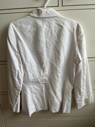 Blazer Isabel de Pedro Talla L Blanca