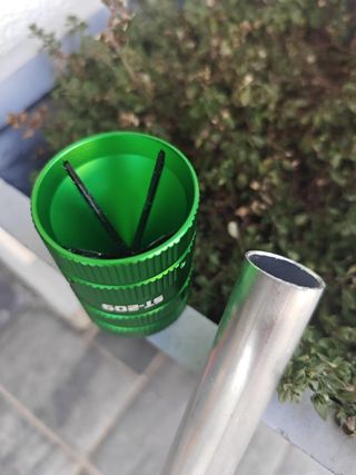 Desbarbador tubos 2 en 1