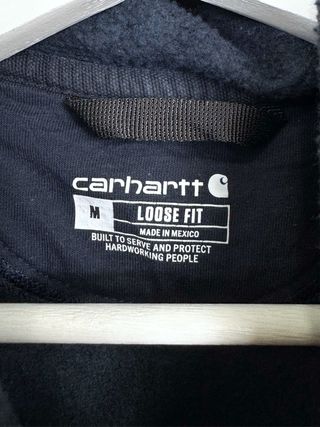 Sudadera Carhartt Retro Hoodie Oversize USA Azul