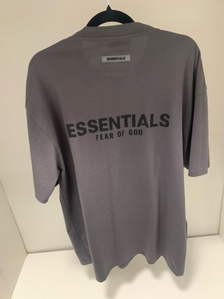 Camiseta ESSENTIALS Gris Talla XXL