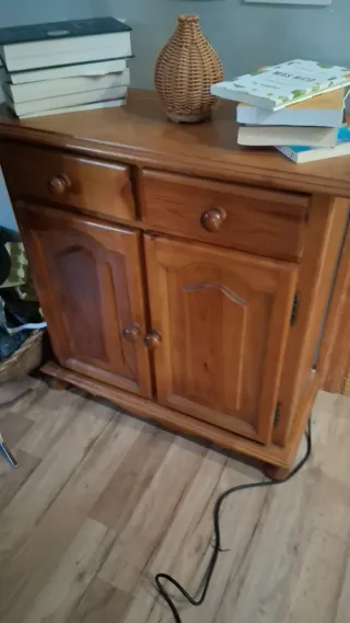 Conjunto comedor en madera