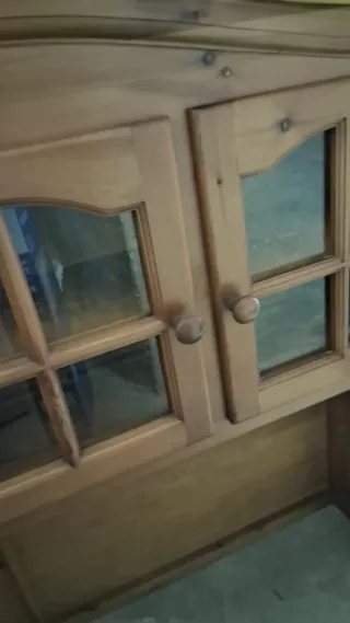 Conjunto comedor en madera