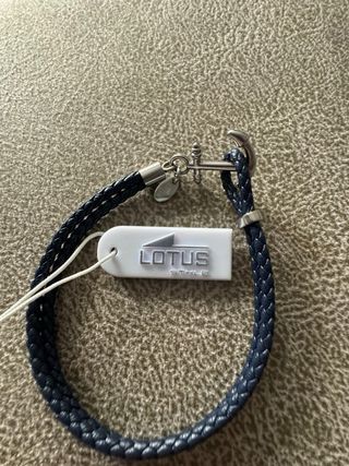 Pulsera con Ancla de Marca Lotus niño azul
