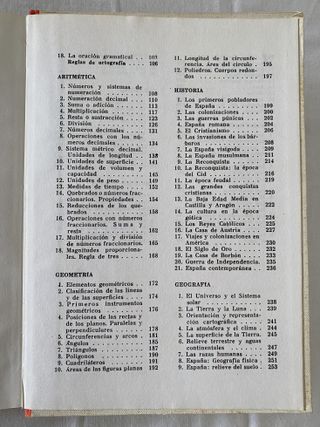 Libro colegio década 60