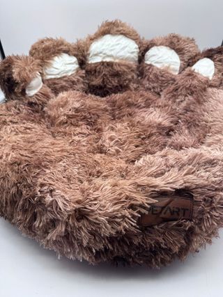 Cama para Perros Forma Pata de Oso talla M 65cm