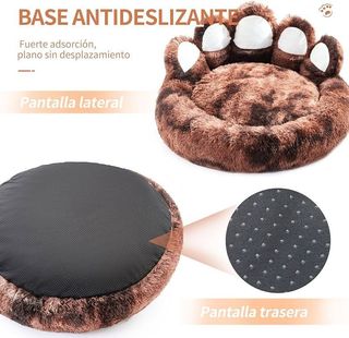 Cama para Perros Forma Pata de Oso talla M 65cm