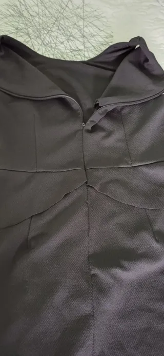 Vestido negro peplum talla S