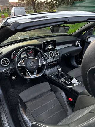 Mercedes C180 Cabriolet AMG 2017 – Manual – 190cv