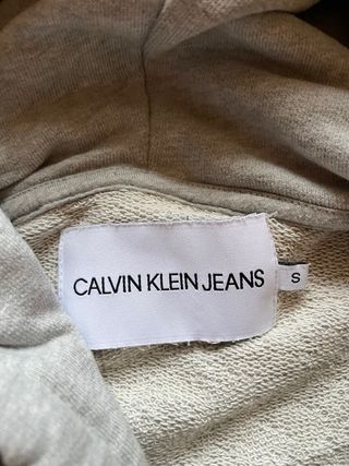 Vestido Sudadera Calvin Klein Gris