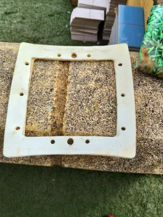 Skimmer y goma para piscina