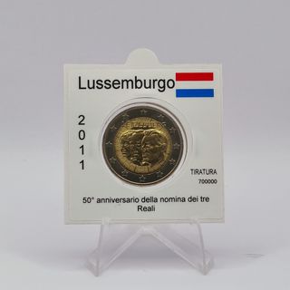 2 Euro Lussemburgo 2011 FDC