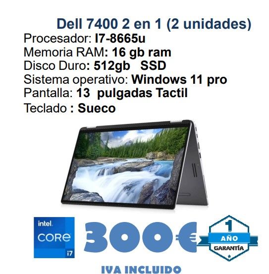 Dell 7400 2 en 1