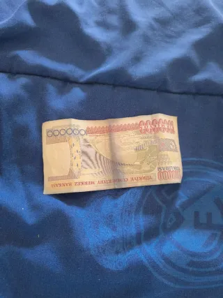 1 Millón Lira Turca Billete Antiguo