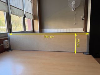 Escritorio oficina coworking madera metal