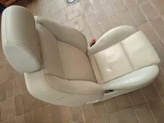 Asiento copiloto cuero beige