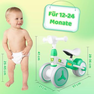 BICI SENZA PEDALINI BEBE CON LUCI LED 1-2A