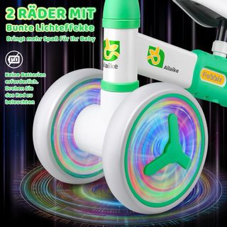 BICI SENZA PEDALINI BEBE CON LUCI LED 1-2A