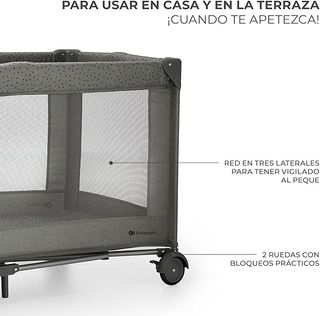 Cuna de Viaje Kinderkraft Joy 2 para Bebes