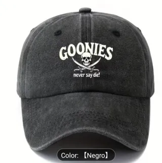 Gorra Goonies Unisex Negra