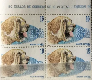 Perros 6 Hojas Bloque+13 sello nuevos MNH