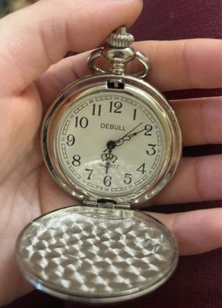 Orologio da taschino con nave pila nuova