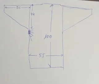 Vestido Zara lila empolvado, en punto de seda.