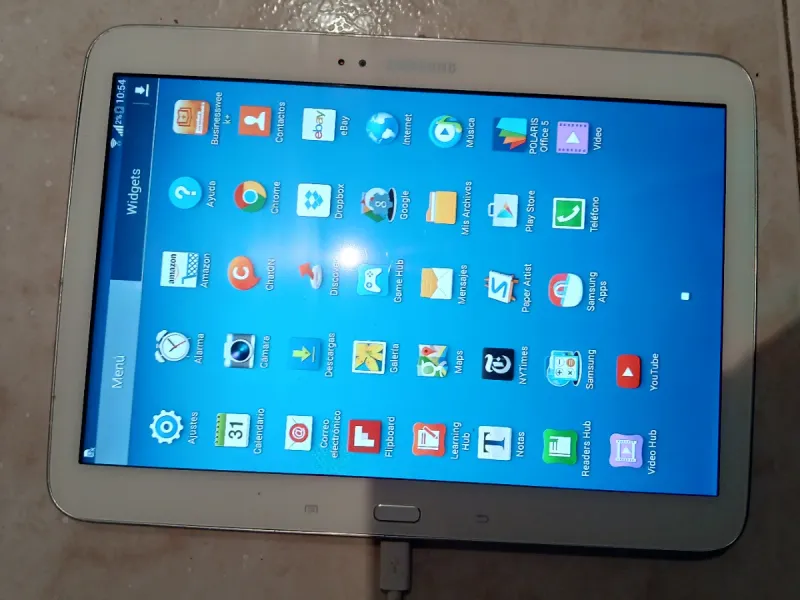 Samsung Tablet Blanca
