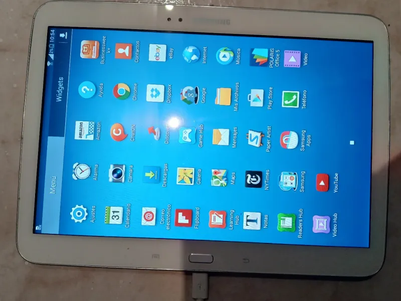 Samsung Tablet Blanca afbeelding 2