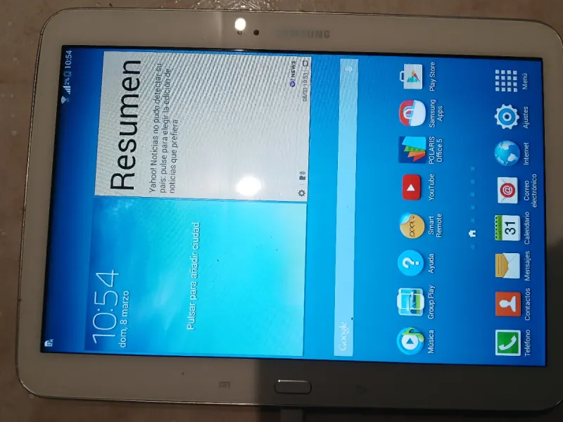 Samsung Tablet Blanca afbeelding 3