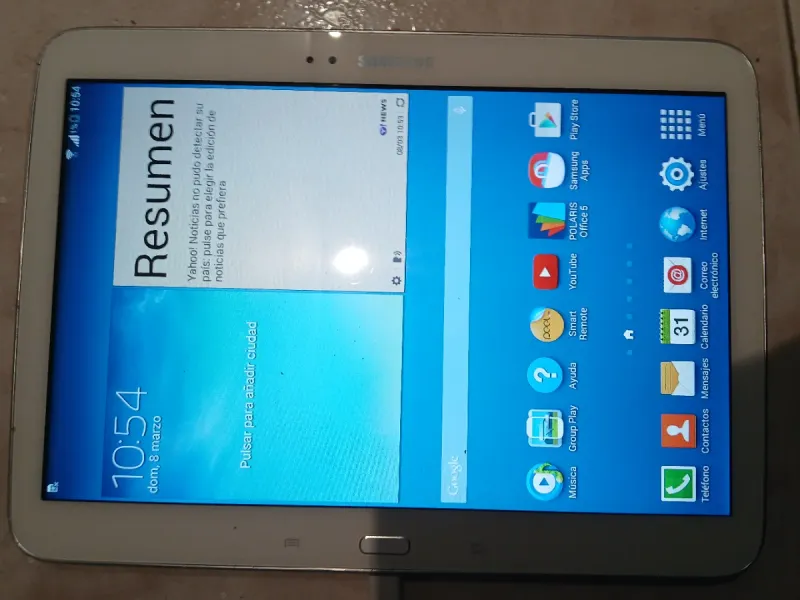 Samsung Tablet Blanca afbeelding 4