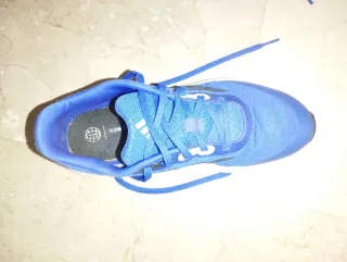 Zapatillas Adidas Azules y Blancas