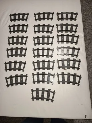 Lego City Vías de Tren