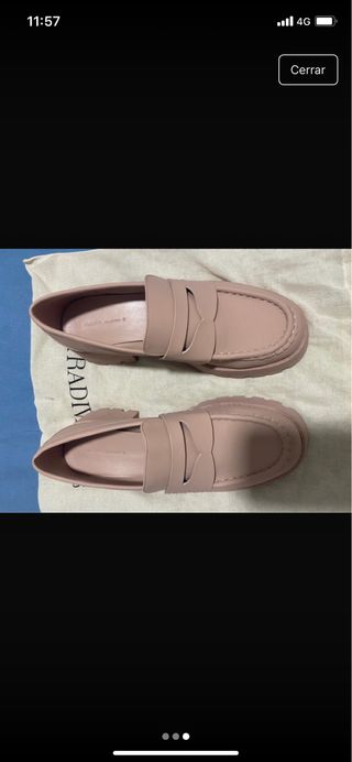 Náuticos Stradivarius rosa