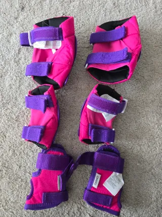 Patines Oxelo niña Talla 28-30 + Protecciones