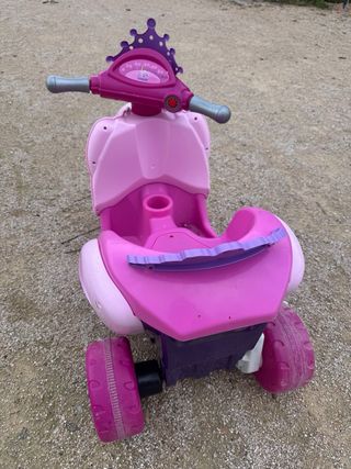 Moto correpasillos Princesa rosa
