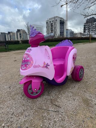 Moto correpasillos Princesa rosa