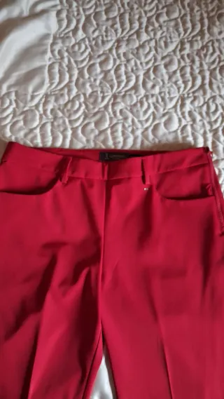 Pantaloni Camomilla Italia Rossi Donna.