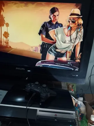 Consola PlayStation 3 Fat Sony Negra LEER