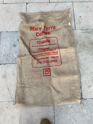 Sacos de café de yute